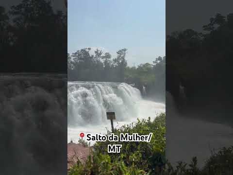 Esta cachoeira fica localizado na Aldeia Salto da Mulher/Sapezal MT, um lugar incrível para conhecer