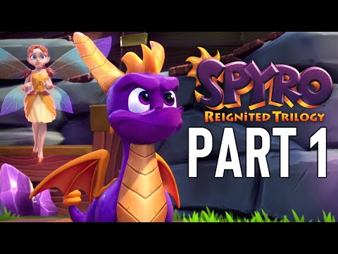 SPYRO REIGNITED TRILOGY [HD] | Spyro 2 Ripto's Rage | 100% Walkthrough (No Commentary) | Part 1