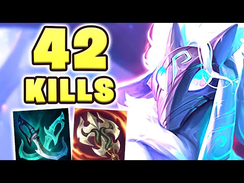 PENTAKILL!!!!! MAX ATTACKSPEED LETHAL TEMPO BEST KITING JUNGLER SEASON 13!! | NEW KINDRED JUNGLE?!!