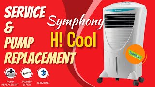 Symphony HiCool water cooler jammed screw, service and pump replace