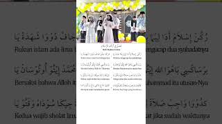 Download lagu Lagu Rukun Islam 😊 mp3