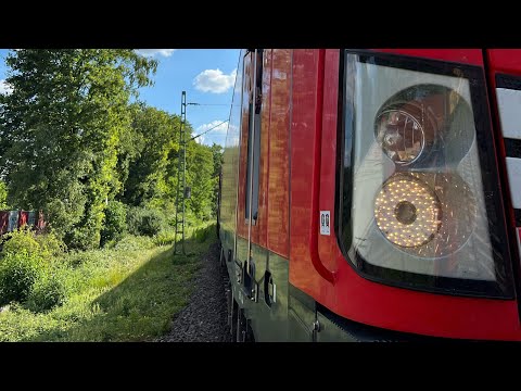 Führerstandsmitfahrt  Cabride Streckenkunde Br 193 von Linz am Rhein nach Aschaffenburg   4K