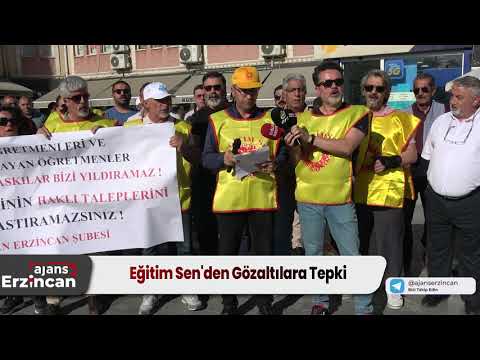 Eğitim Sen'den Gözaltılara Tepki