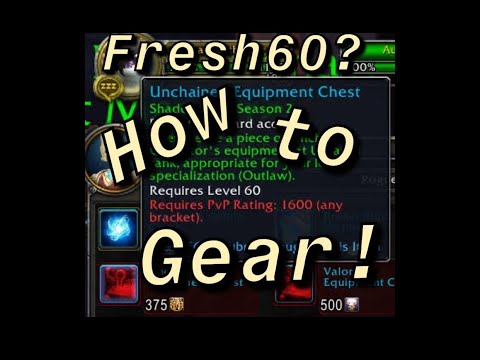 How to Guide: Gearing a fresh 60 shadowlands 9.1.5