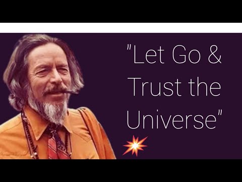 How To Let Go, Relax and Trust The Universe