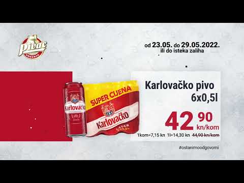 Pivac akcija I 23.5. - 29.5.2022.