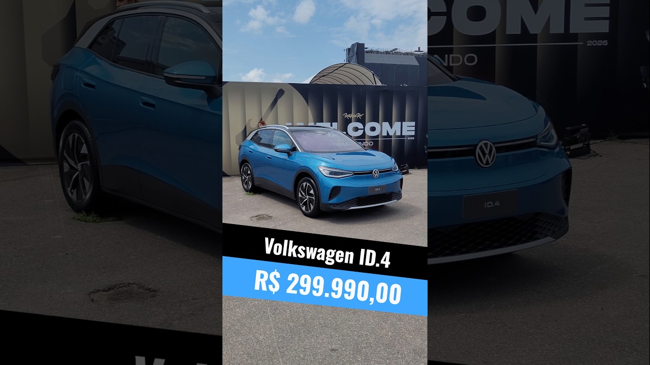 VW ID.4 chega por R$ 299.990,00