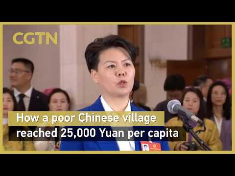 How a poor Chinese village reached 25,000 Yuan per capita