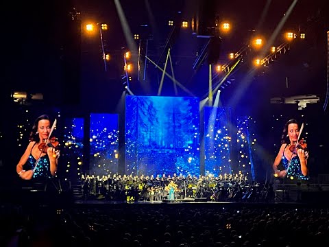 Rusanda Panfili   Violin   at Andrea  Bocelli Concert