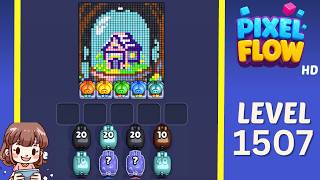 Pixel Flow Level 1507 Solution Walkthrough