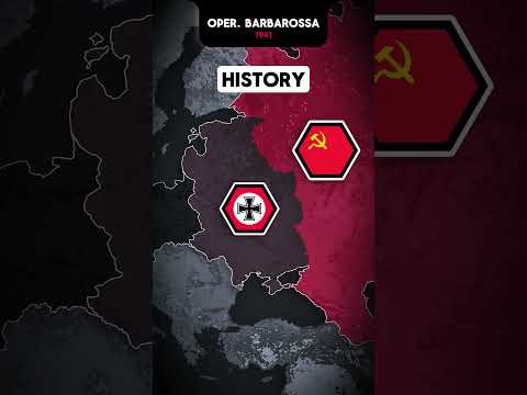 Operation Barbarossa 🇩🇪🤜🇷🇺 #ww2 #Germany #USSR #history #mapping #1941 #Moscow #winter #Invasion