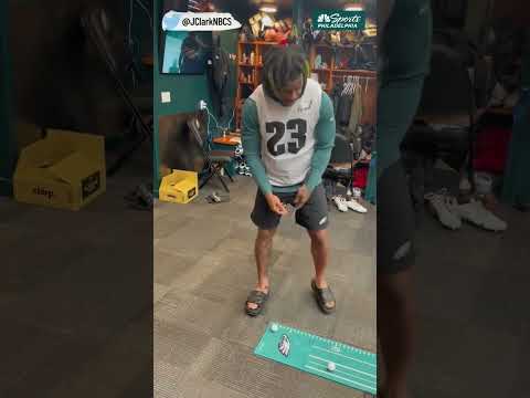 Thoughts on C.J. Gardner-Johnson's putting form