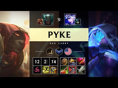 Pyke ADC vs Ashe - NA Diamond Patch 25.15