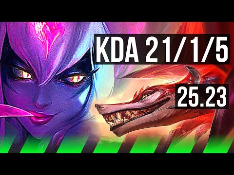EVELYNN vs NAAFIRI (JGL) | Legendary | EUW Diamond | 25.23