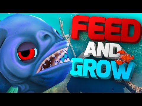 Feed and Grow: Fish Playthrough - QUEST TO KILL BONEREX - Feed and Grow Fish Let's Play (Update)