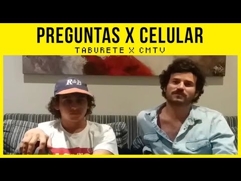 Taburete video Preguntas X Celular - CMTV - Abril 2018