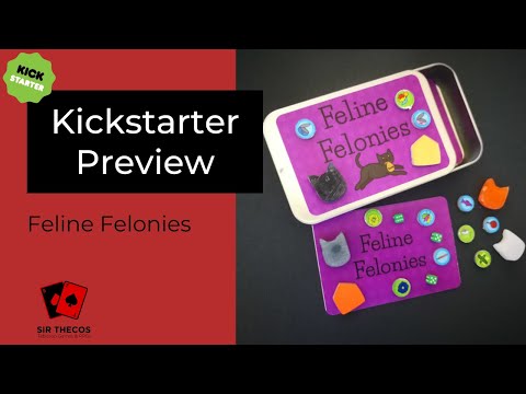 Kickstarter Preview | Feline Felonies