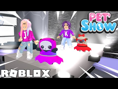 PET FASHION SHOW CHALLENGE! / ROBLOX