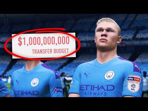 I Gave MAN CITY in LEAGUE TWO 1 BILLION DOLLARS!!! FIFA 20 Career Mode