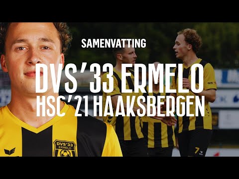 BEAUTIFUL TEAM GOAL SETS UP FIRST GOAL | DVS'33 ERMELO - HSC'21 - Third Division - Summary
