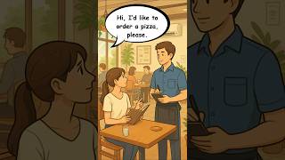 ๐ Ordering Pizza at a Restaurant โ Easy English Conversation for Beginners #speakconfidentenglish