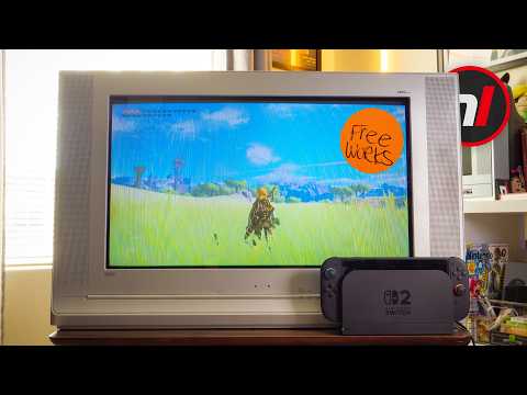 We Tested Switch 2 On A 16:9 CRT - It's Glorious