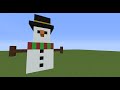 Minecraft Tutorial Snowman