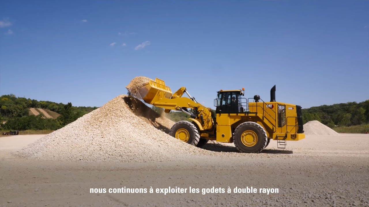 Vidéo de présentation – Grande chargeuse sur pneus 988 (YouTube)