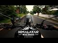 Royal Enfield Himalayan 450 Raw Exhaust Note Real Engine Sound 4K Cinematic POV Wet Roads