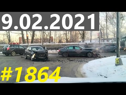 Новая подборка ДТП и аварий от канала Дорожные войны за 9.02.2021