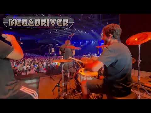 MegaDriver performing Greenhill Zone on the #paramount stage for the launch of the new Sonic 3 movie