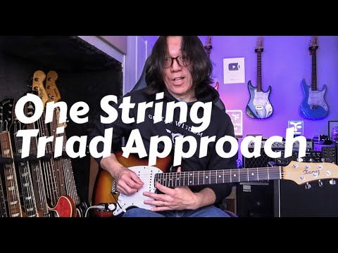One String Triad Approach to improve your blues soloing