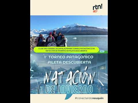 #conectadosrtn  ❄️ Nadar en invierno, sin traje de neopreno y en Zapala. ¿Te animás?