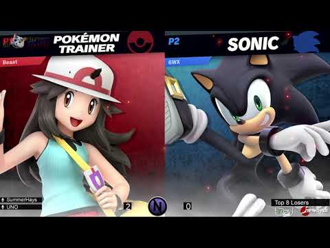 Reality Royale IV Smash Ultimate - BBM Beast (Pokémon Trainer) vs. 6WX (Sonic) - Losers Quarters