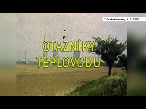 30 let teplovodu Mělník–Praha | Z metropole | ČT1