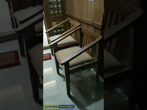 5 seater teak wood sofa set