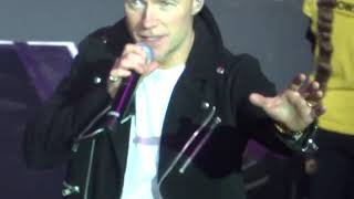 Boyzone Leeds &#39;Everyday I Love You&#39; Stephen Gately Tribute B Stage Thank You And Goodnight Tour