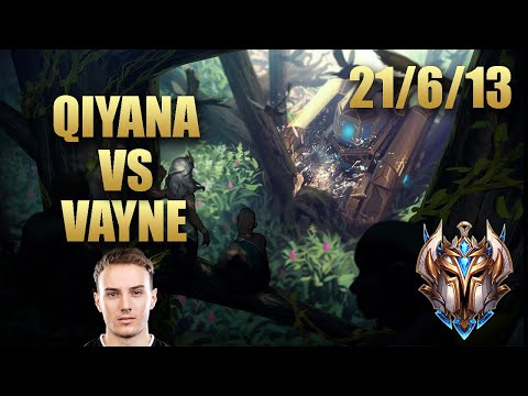 G2 Perkz Qiyana Adc Vs Vayne - KR Challenger Patch 9.20