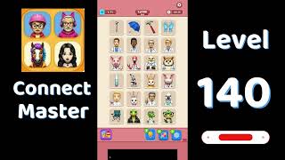 Connect Master Level 140 Walkthrough 🧩 | Match Puzzle | Puzzle Solutions & Tips | Go Answer