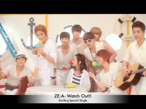 [Exciting Special Single] ZE:A- Watch Out!!