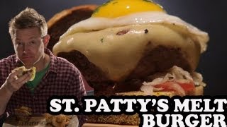 Bottoms-Up St. Patrick&#39;s Day Patty Melt - Burger Lab