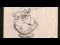 Storyboards To Human Again Beauty And The Beast 1991 Disney Bonus Feature