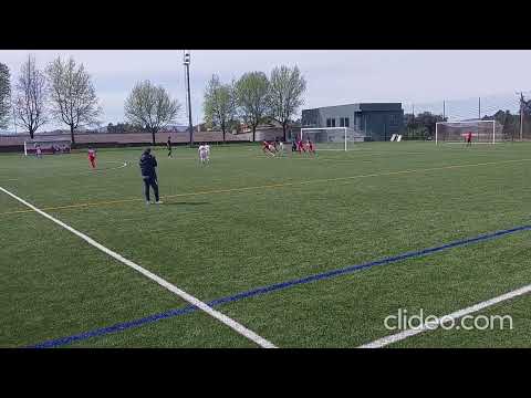 Golos e assistência do Paulo, na partida Rendufe - Palmeiras, em SUB11