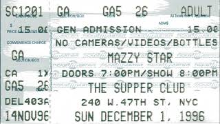 Mazzy Star-Umbilical (Live 12-1-1996)