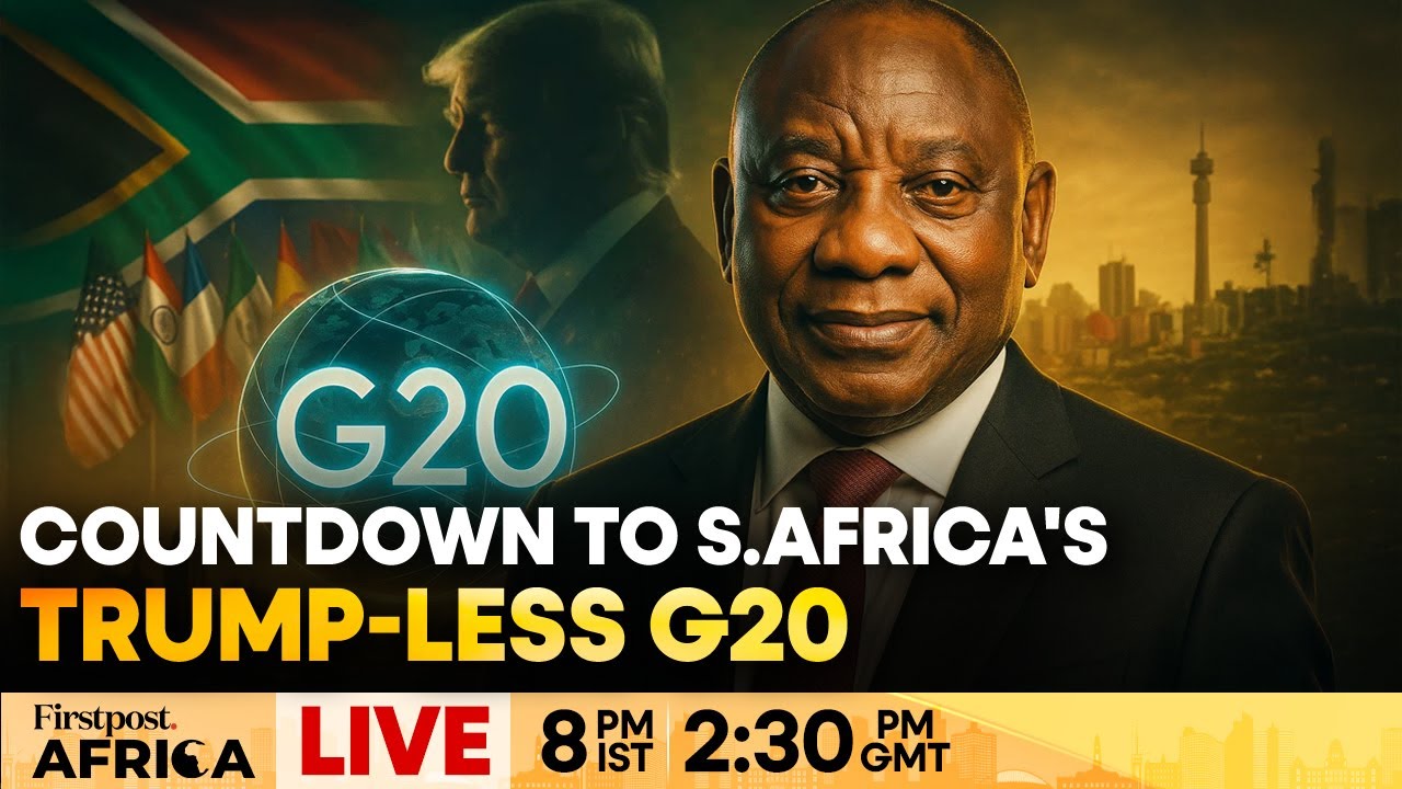 LIVE: South Africa Pushes G20 Agenda Without Trump's US | Firstpost Africa | N18G