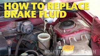 A detailed guide on replacing brake fluid, suitable for DIY enthusiasts.