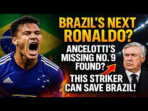 Brazil’s Next Ronaldo? Ancelotti’s Secret Weapon? Brazil’s New Goal Machine! Caio Jorge Missing 9?