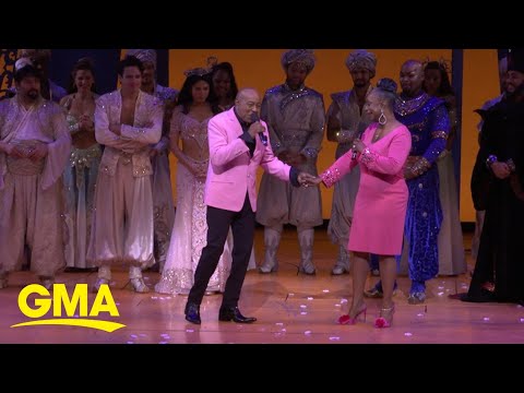 Thumbnail for Regina Belle and Peabo Bryson reunite to sing their classic, ‘A Whole New World’ l GMA Digital by Regina Belle