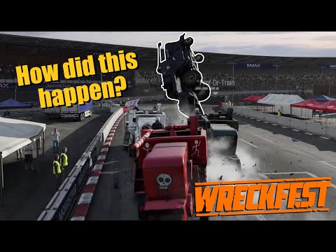Figure 8 HARVESTER RACE! | Wreckfest