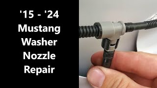 S550 Mustang Washer Nozzle Repair